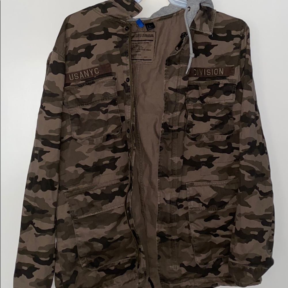 Camo jacket/hoodie